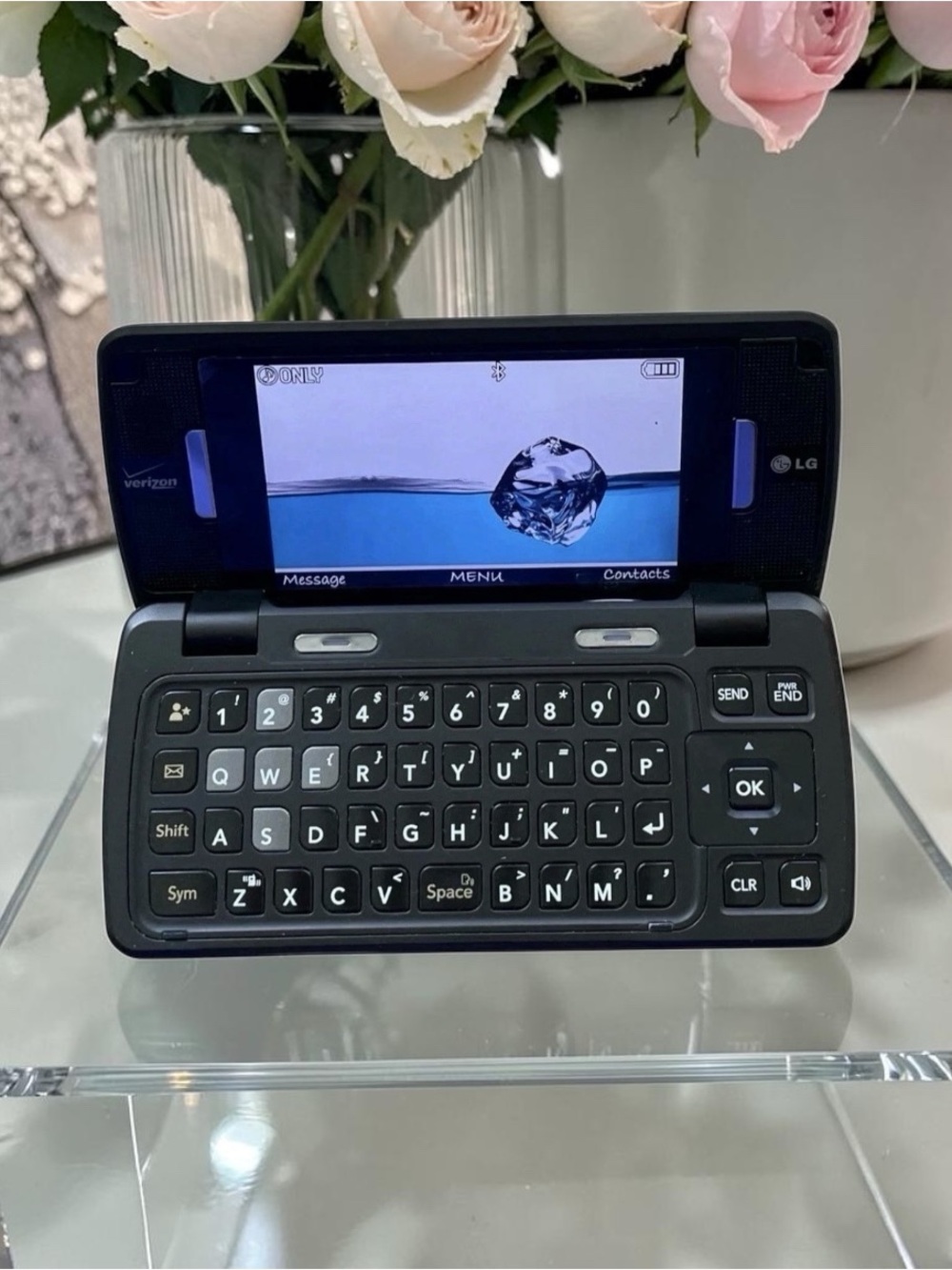 LG enV Touch VX11000 Vintage Verizon Keyboard Phone Y2K Cybercore Retro Tech